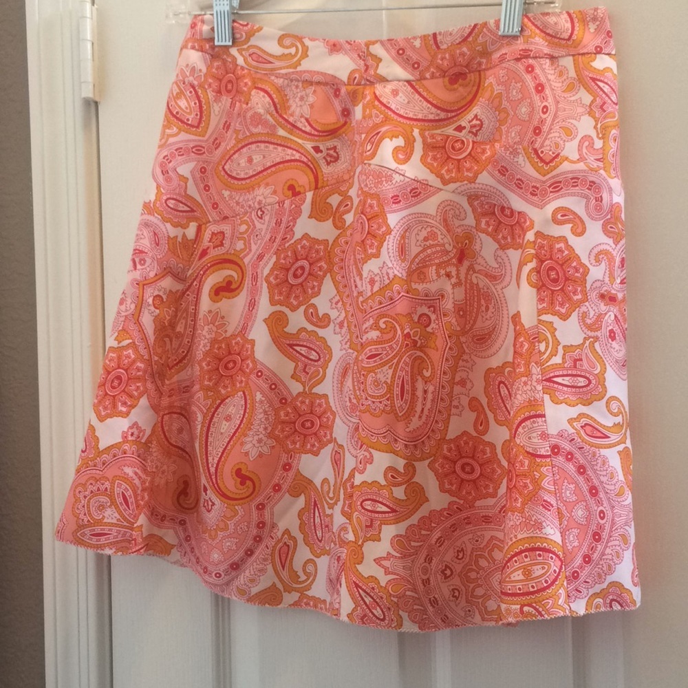 FINAL MARKDOWN LADIES banana republic paisley skirt 4